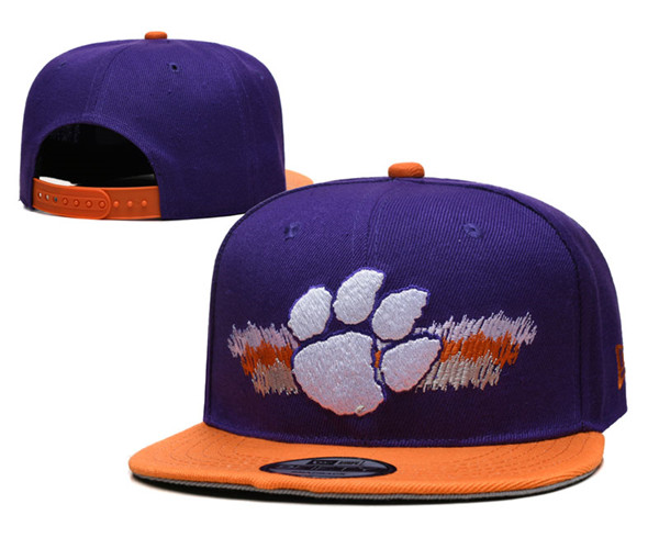 Clemson Tigers Stitched Snapback Hats 002